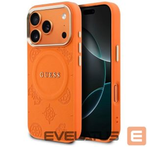 Другие товары Guess  Guess Peony Hot Stamp MagSafe Case for iPhone 17 Pro Max - Orange 