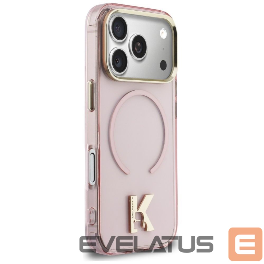 Другие товары Karl Lagerfeld Karl Lagerfeld IML K Head Logo MagSafe Case for iPhone 17 Pro - Pink
