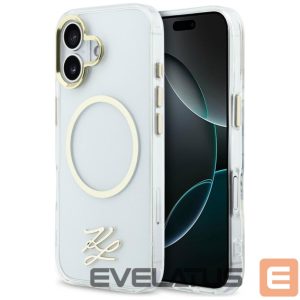 Другие товары Karl Lagerfeld  Karl Lagerfeld IML KL Script Logo MagSafe Case for iPhone 17 - Transparent 