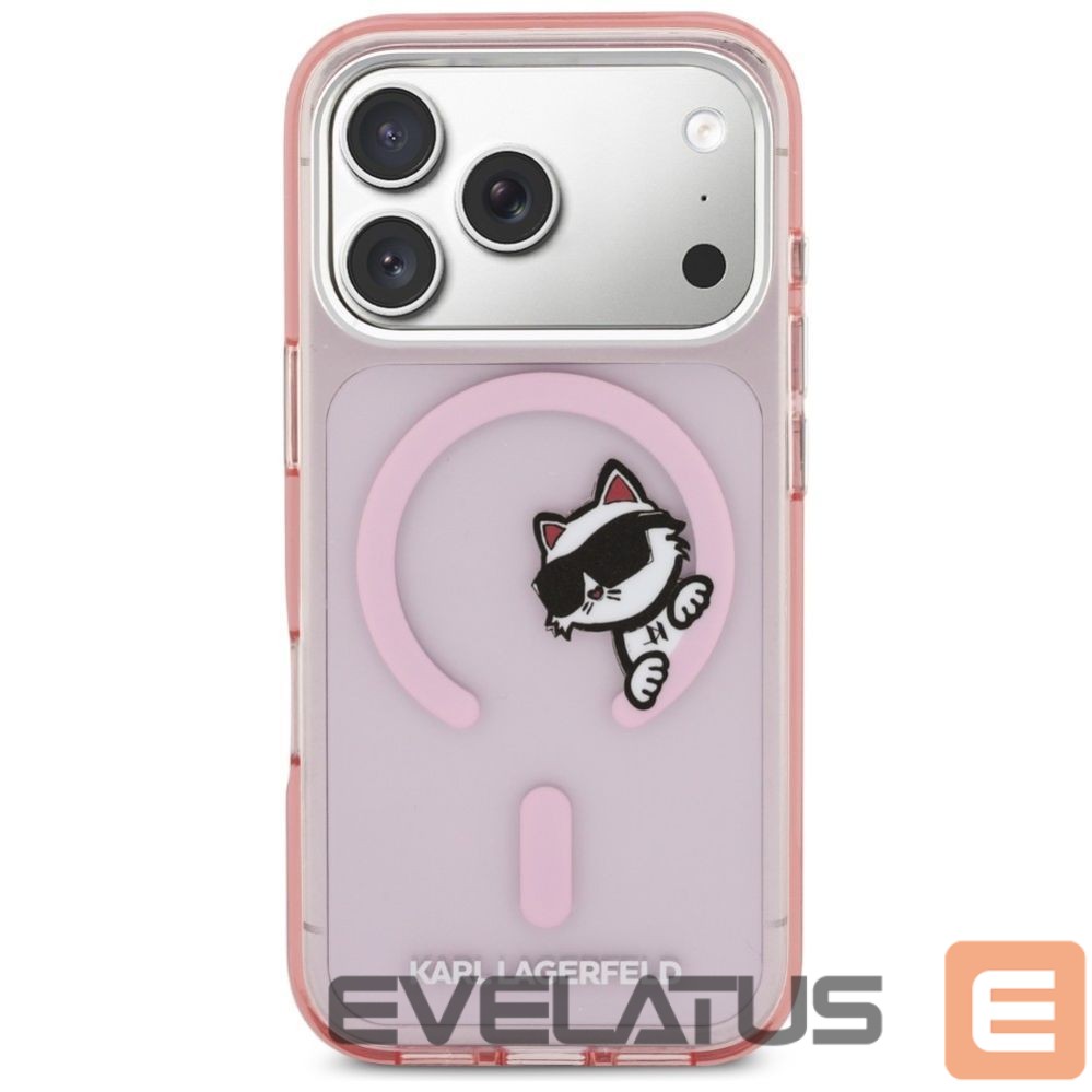 Другие товары Karl Lagerfeld Karl Lagerfeld IML Peekaboo MagSafe Case for iPhone 17 Pro Max - Pink