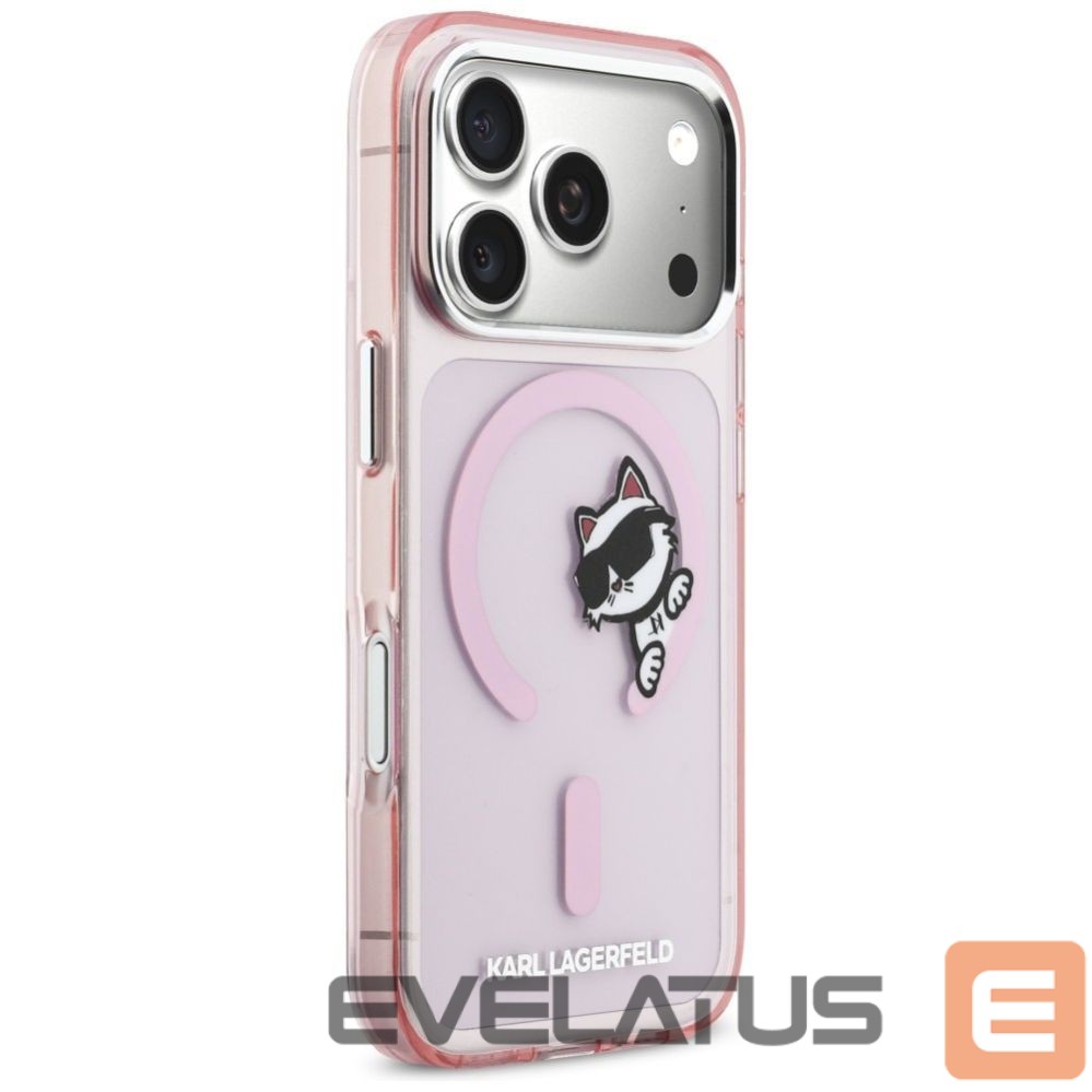 Другие товары Karl Lagerfeld Karl Lagerfeld IML Peekaboo MagSafe Case for iPhone 17 Pro Max - Pink