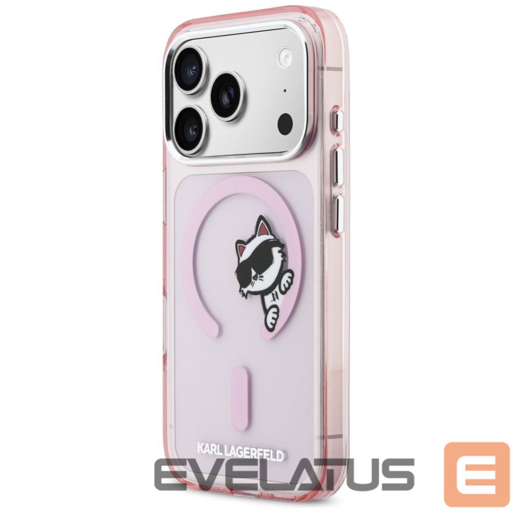 Другие товары Karl Lagerfeld Karl Lagerfeld IML Peekaboo MagSafe Case for iPhone 17 Pro Max - Pink