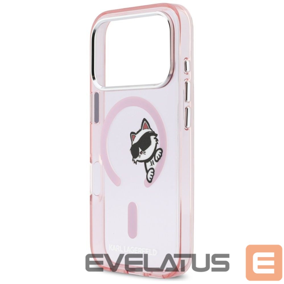 Другие товары Karl Lagerfeld Karl Lagerfeld IML Peekaboo MagSafe Case for iPhone 17 Pro Max - Pink