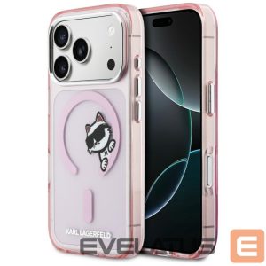 Другие товары Karl Lagerfeld  Karl Lagerfeld IML Peekaboo MagSafe Case for iPhone 17 Pro - Pink 