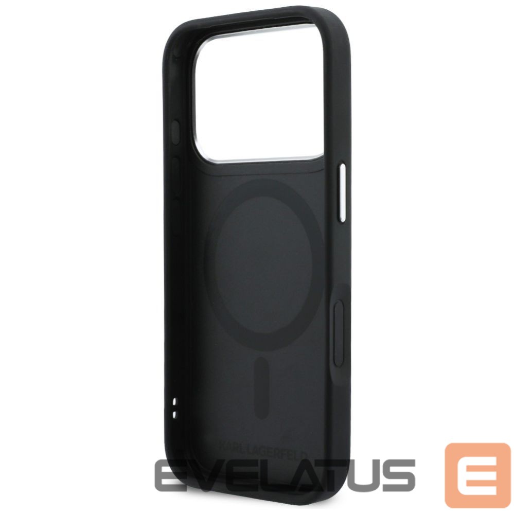 Другие товары Karl Lagerfeld Karl Lagerfeld Karl & Choupette Back Logo MagSafe Case for iPhone 17 Pro - Black