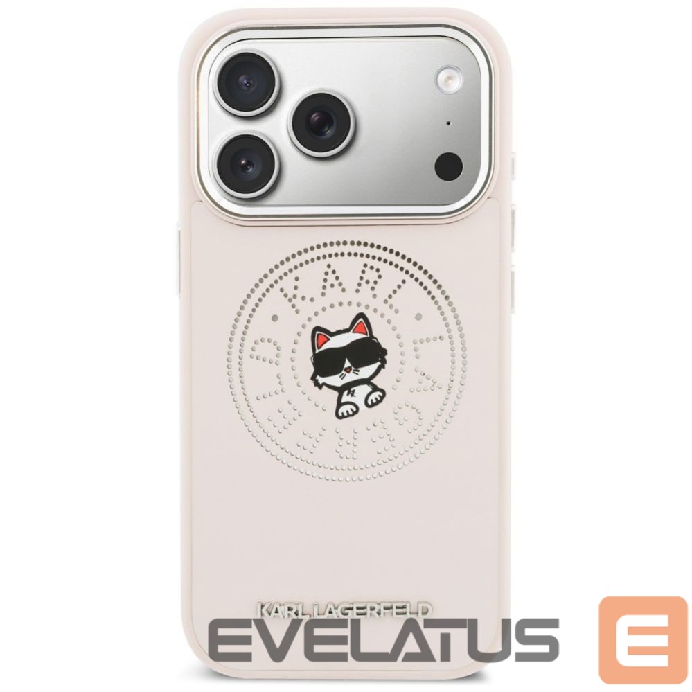 Другие товары Karl Lagerfeld Karl Lagerfeld Point & Choupette Sketch MagSafe Case for iPhone 17 Pro - Pink