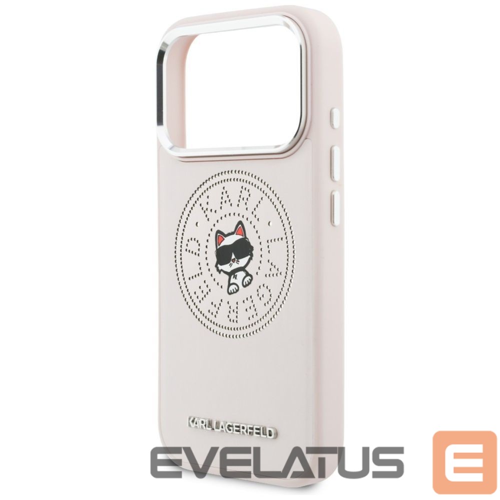Другие товары Karl Lagerfeld Karl Lagerfeld Point & Choupette Sketch MagSafe Case for iPhone 17 Pro - Pink