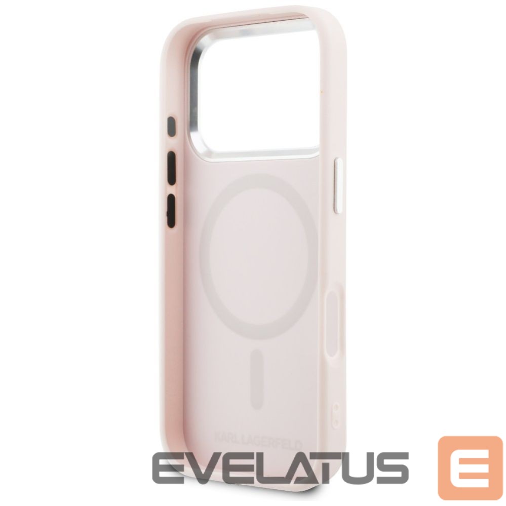 Другие товары Karl Lagerfeld Karl Lagerfeld Point & Choupette Sketch MagSafe Case for iPhone 17 Pro - Pink