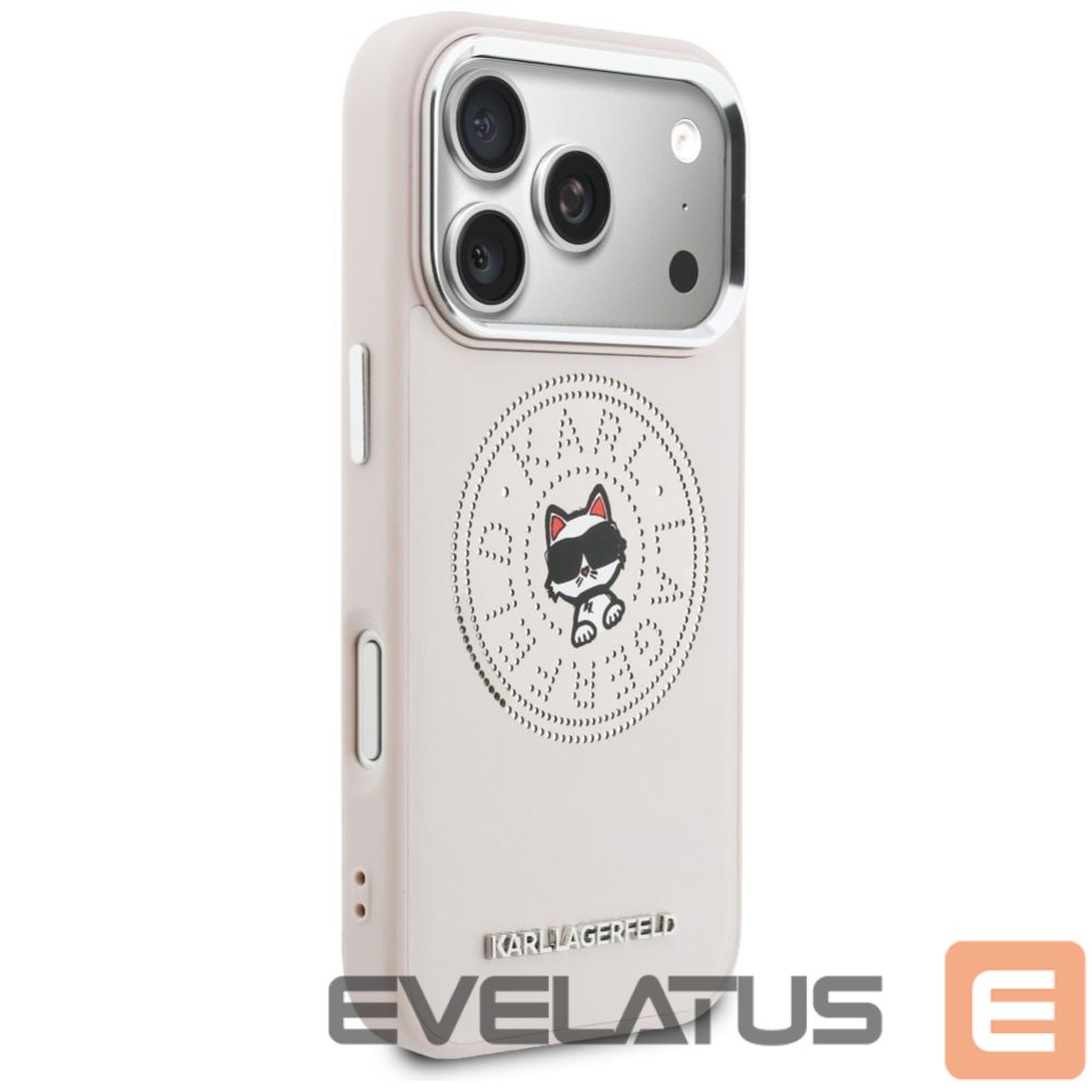 Другие товары Karl Lagerfeld Karl Lagerfeld Point & Choupette Sketch MagSafe Case for iPhone 17 Pro - Pink