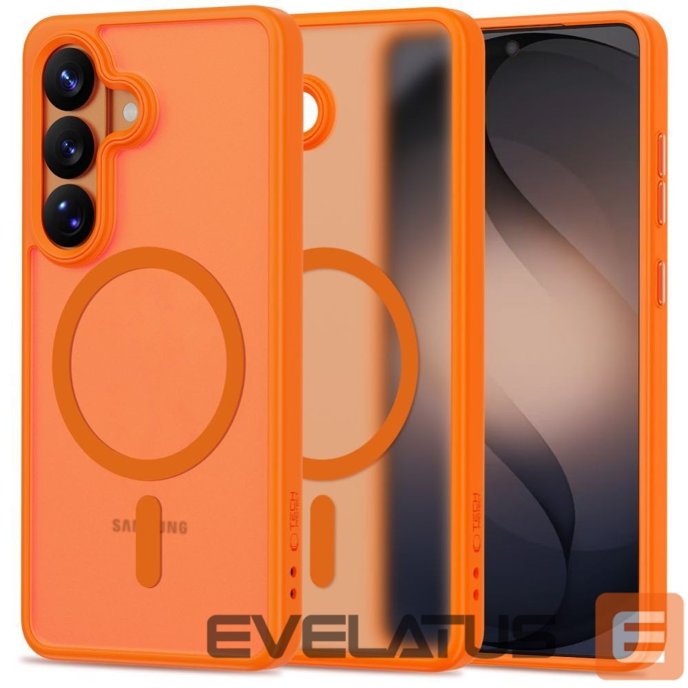 Другие товары Tech-Protect Tech-Protect Magmat MagSafe Case for Samsung Galaxy S26 - Orange Matte