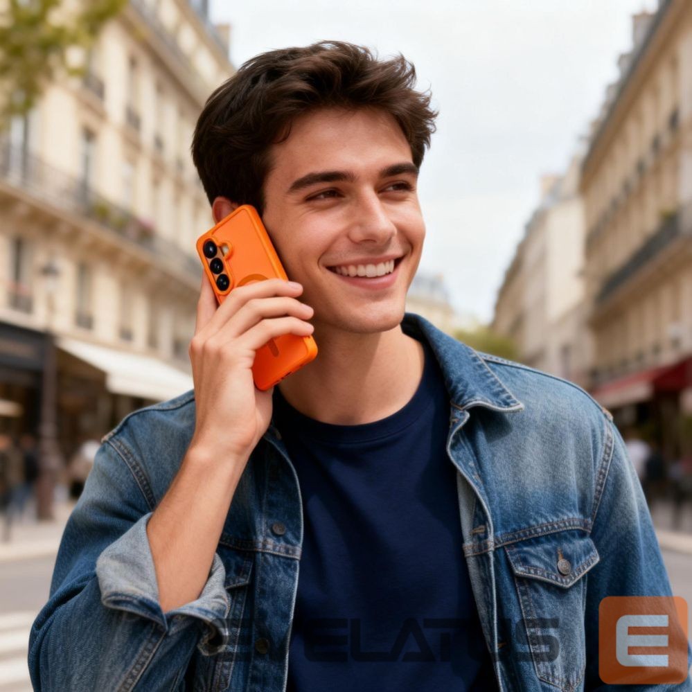 Другие товары Tech-Protect Tech-Protect Magmat MagSafe Case for Samsung Galaxy S26 - Orange Matte