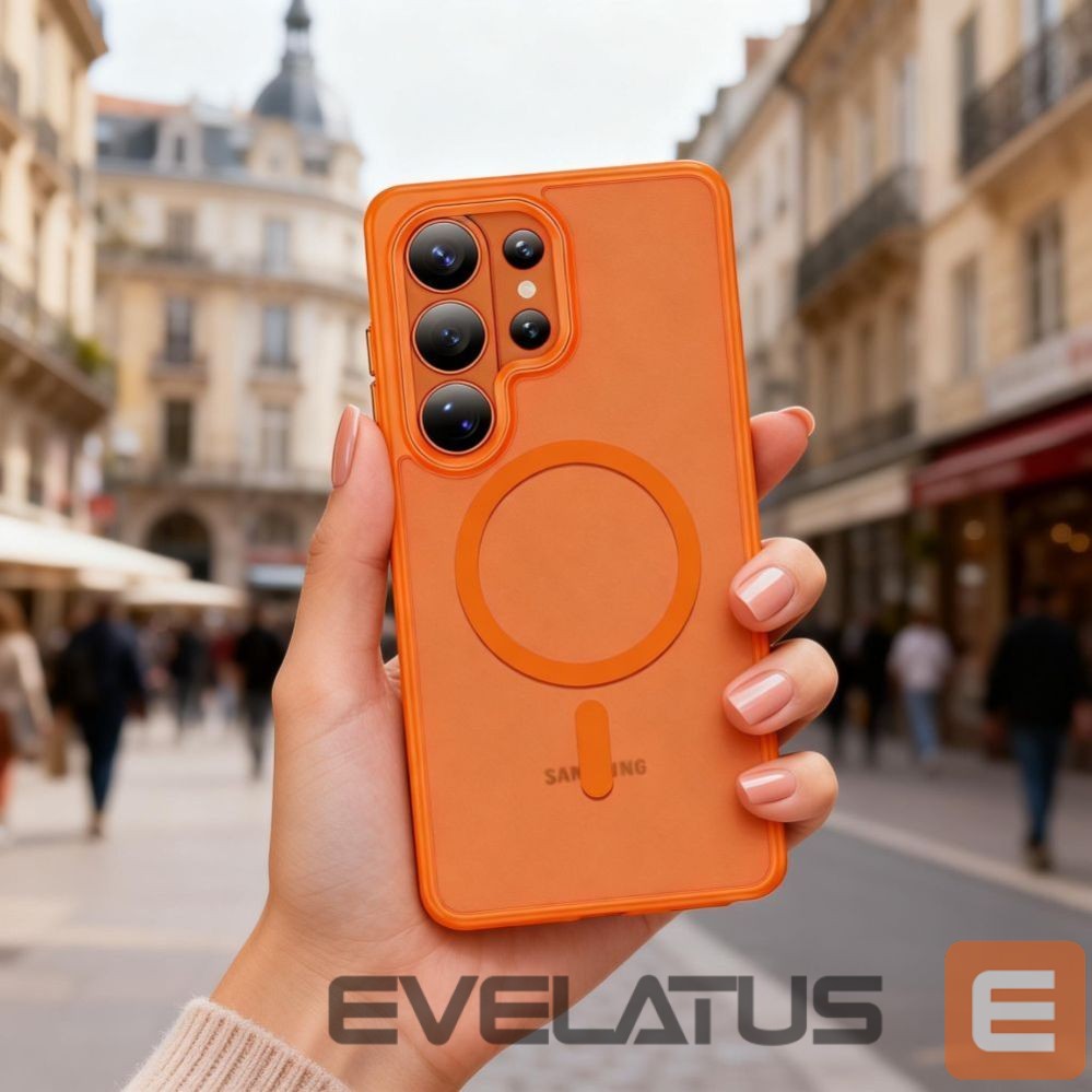 Другие товары Tech-Protect Tech-Protect Magmat MagSafe Case for Samsung Galaxy S26 Ultra - Orange Matte