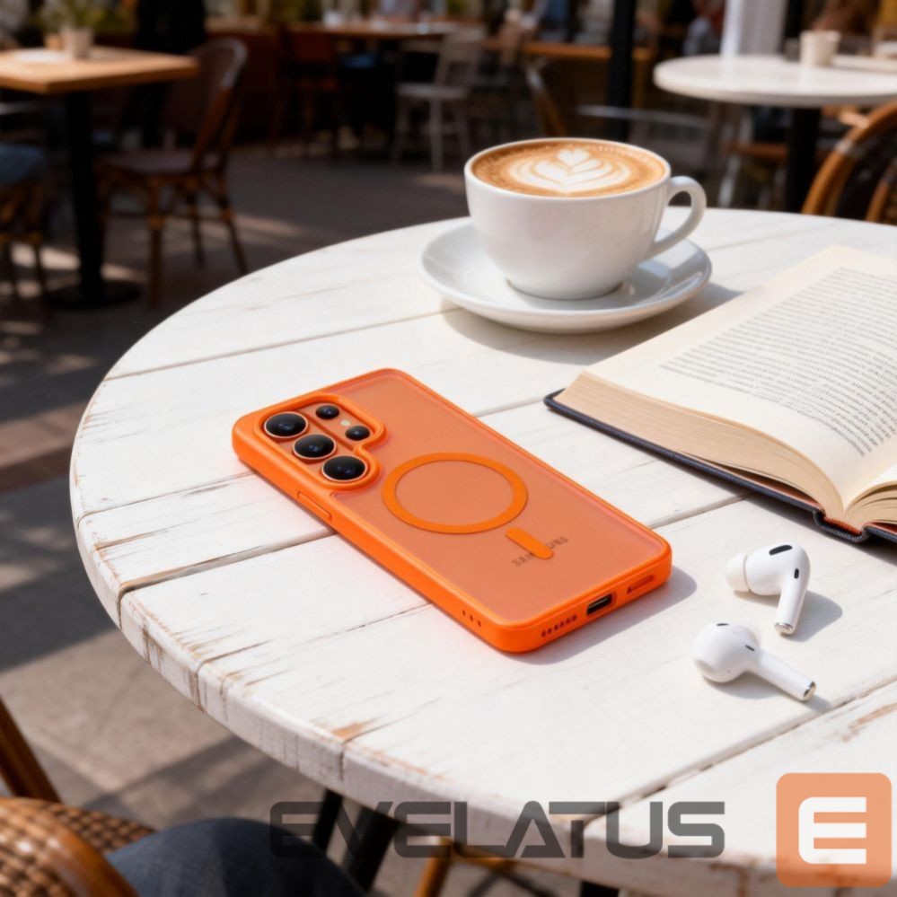 Другие товары Tech-Protect Tech-Protect Magmat MagSafe Case for Samsung Galaxy S26 Ultra - Orange Matte