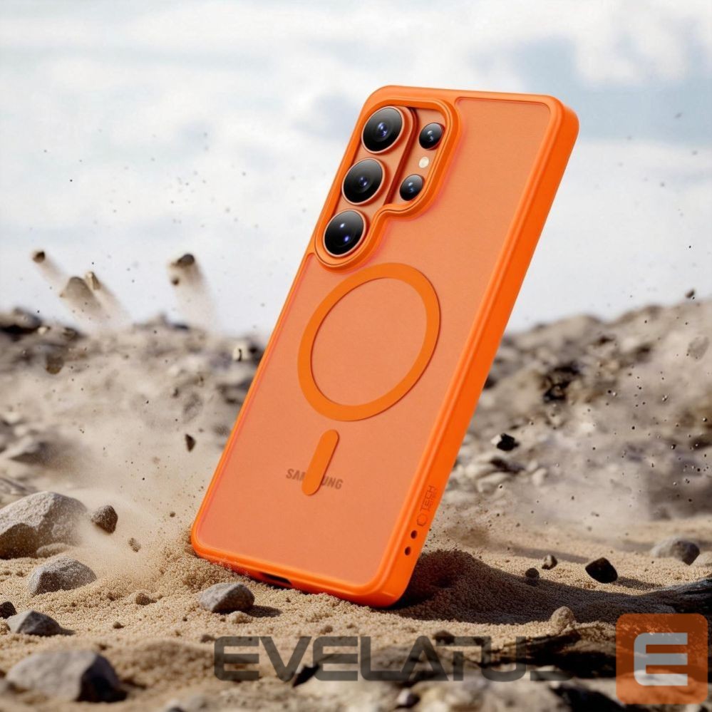 Другие товары Tech-Protect Tech-Protect Magmat MagSafe Case for Samsung Galaxy S26 Ultra - Orange Matte