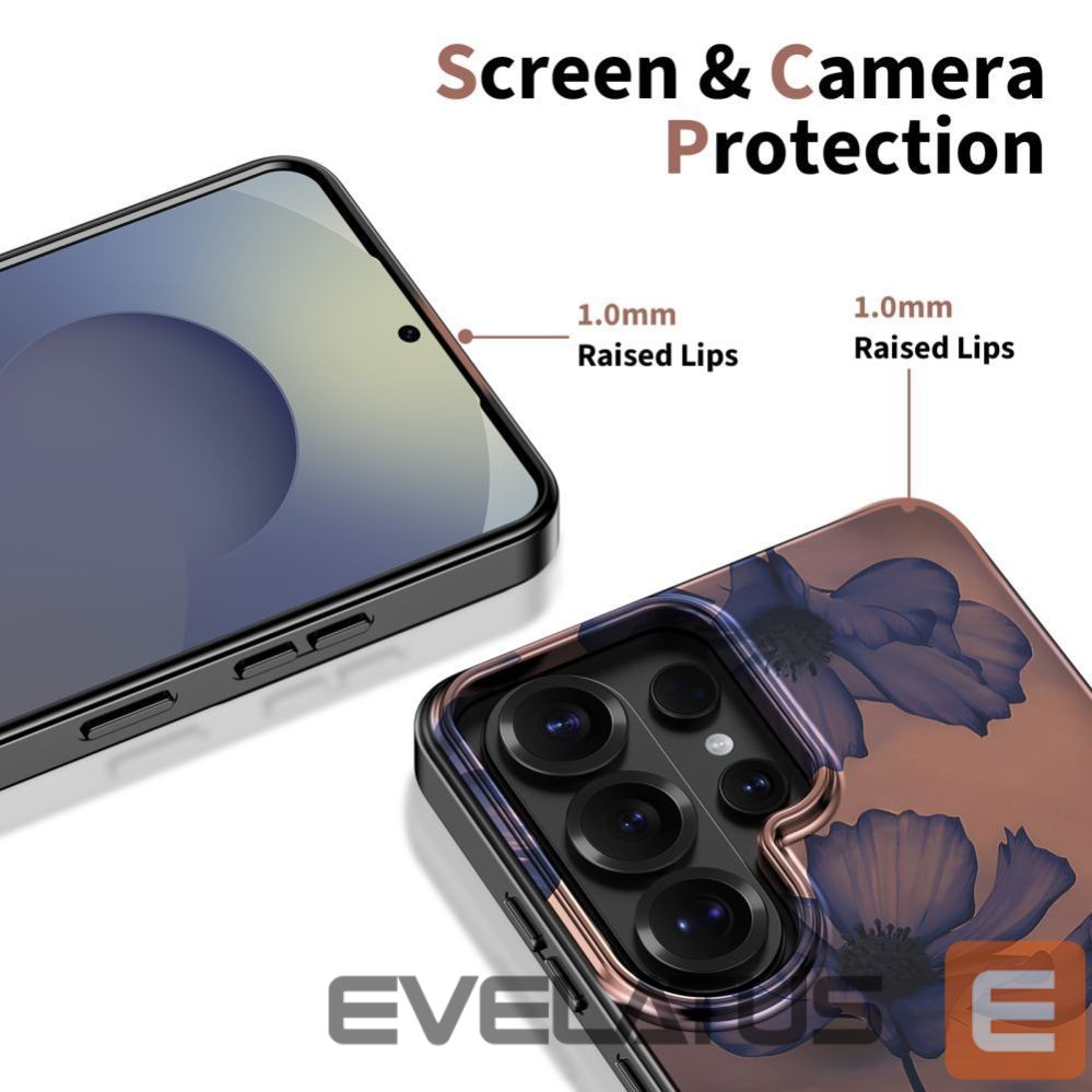 Другие товары Tech-Protect Tech-Protect Lamano MagSafe Case for Samsung Galaxy S26 Ultra - Brown and Purple
