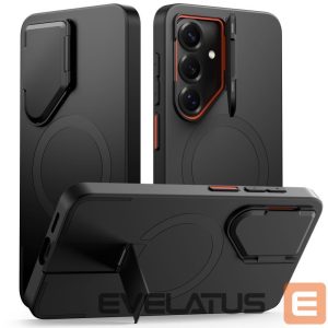 Другие товары Tech-Protect  Tech-Protect Kevlar Aura MagSafe Case for Samsung Galaxy S26 - Black and Orange 