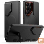 Другие товары Tech-Protect  Tech-Protect Kevlar Aura MagSafe Case for Samsung Galaxy S26 Ultra - Black and Orange 