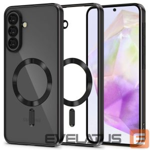 Другие товары Tech-Protect  Tech-Protect MagFlex MagSafe Case for Samsung Galaxy A37 5G - Clear Black 