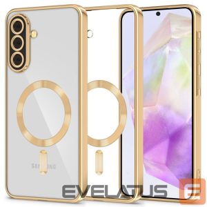 Другие товары Tech-Protect  Tech-Protect MagFlex MagSafe Case for Samsung Galaxy A37 5G - Transparent Gold 