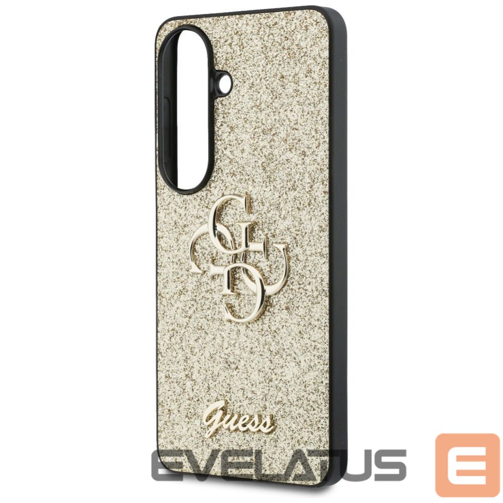 Другие товары Guess Guess Fixed Glitter Big 4G Metal Logo case for Samsung Galaxy S26 - gold
