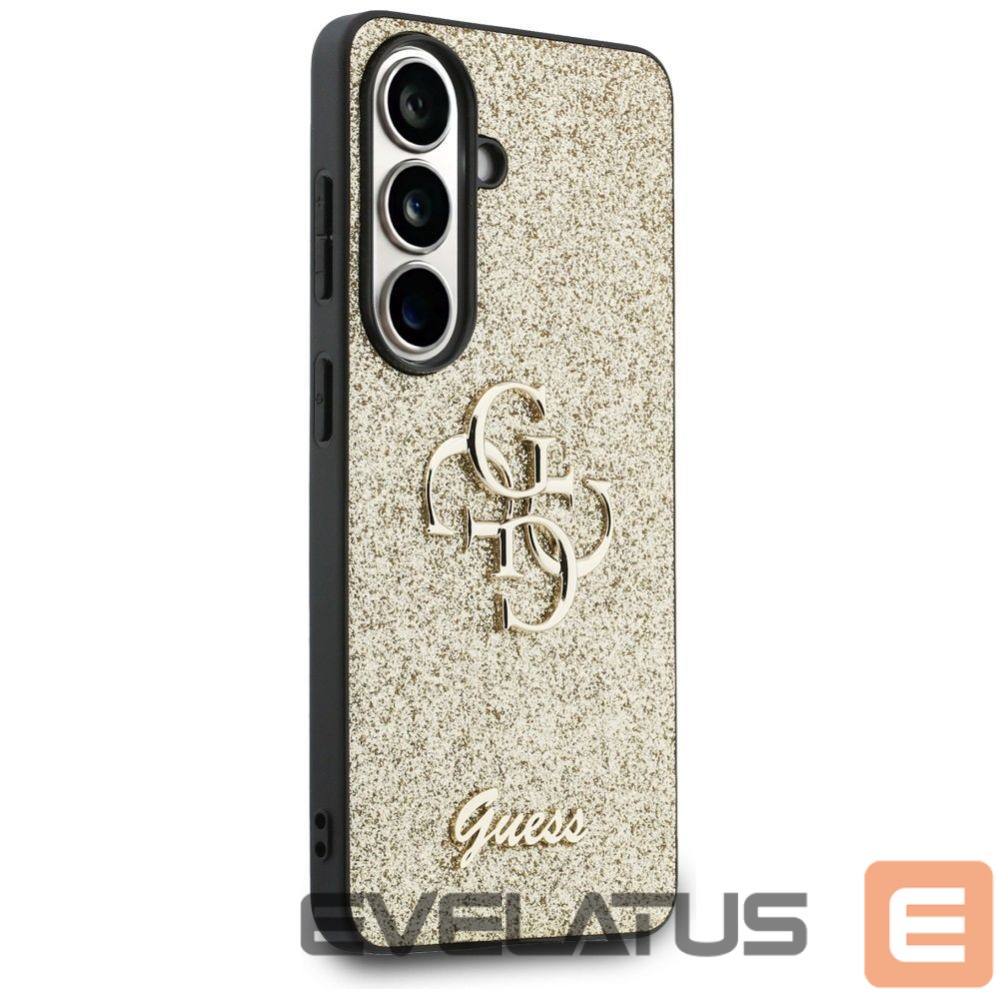 Другие товары Guess Guess Fixed Glitter Big 4G Metal Logo case for Samsung Galaxy S26 - gold