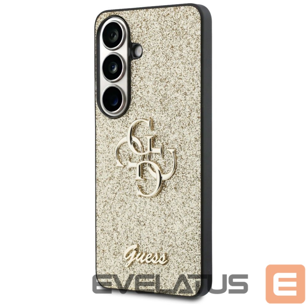 Другие товары Guess Guess Fixed Glitter Big 4G Metal Logo case for Samsung Galaxy S26 - gold