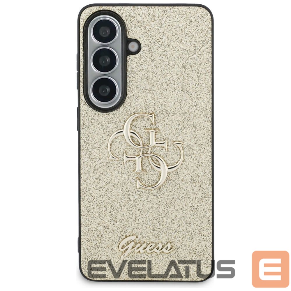 Другие товары Guess Guess Fixed Glitter Big 4G Metal Logo case for Samsung Galaxy S26 - gold