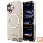 Другие товары Guess  Guess IML Script Metal MagSafe Case for iPhone 17 - Pink 