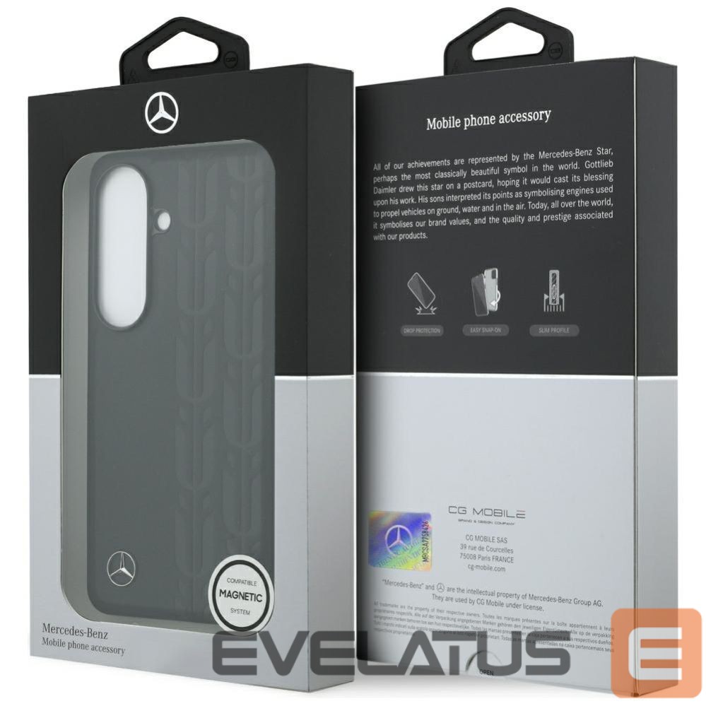 Другие товары Mercedes-Benz Mercedes Laurel Leaves MagSafe Case for Samsung Galaxy S26 - Black