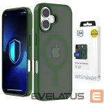 Другие товары 3MK  3mk Smoke MagCase for iPhone 16 - Green-Translucent 