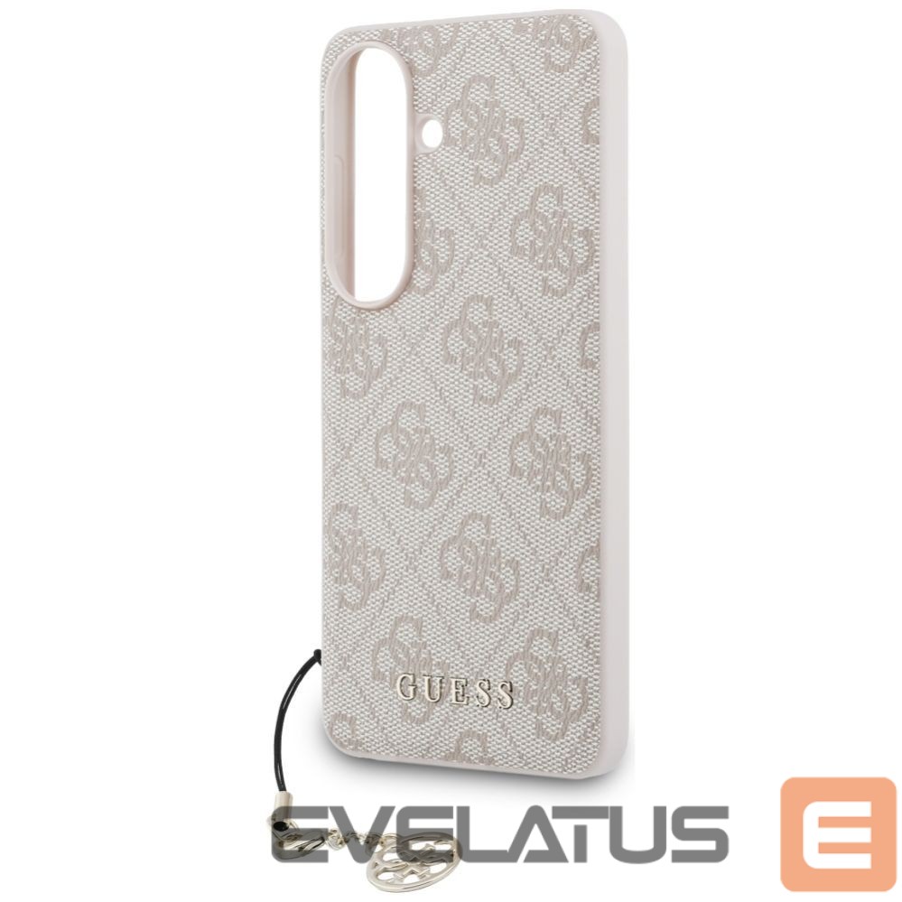 Другие товары Guess Guess 4G Classic Logo Charm MagSafe Case for Samsung Galaxy S26 - Pink