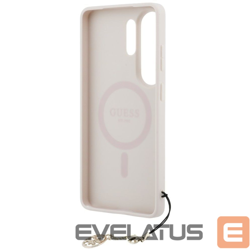 Другие товары Guess Guess 4G Classic Logo Charm MagSafe Case for Samsung Galaxy S26 Ultra - Pink