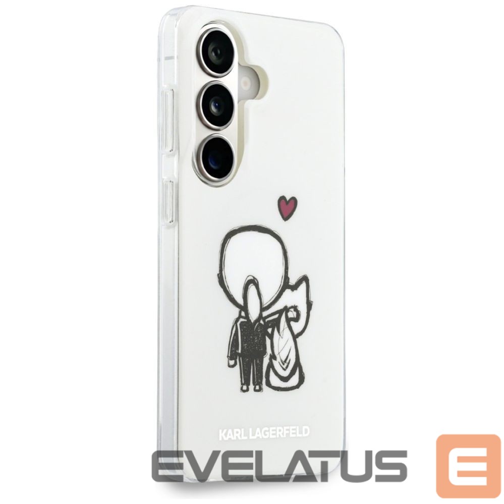 Другие товары Karl Lagerfeld Karl Lagerfeld IML Karl&Choupette MagSafe Case for Samsung Galaxy S26 - Transparent