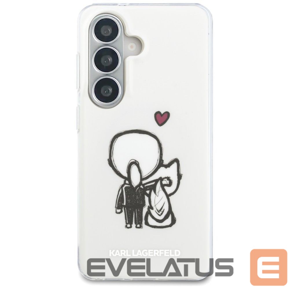 Другие товары Karl Lagerfeld Karl Lagerfeld IML Karl&Choupette MagSafe Case for Samsung Galaxy S26 - Transparent