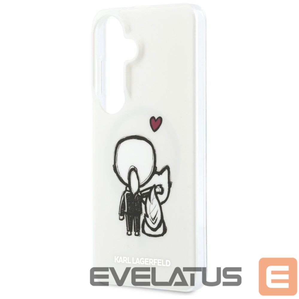 Другие товары Karl Lagerfeld Karl Lagerfeld IML Karl&Choupette MagSafe Case for Samsung Galaxy S26 - Transparent