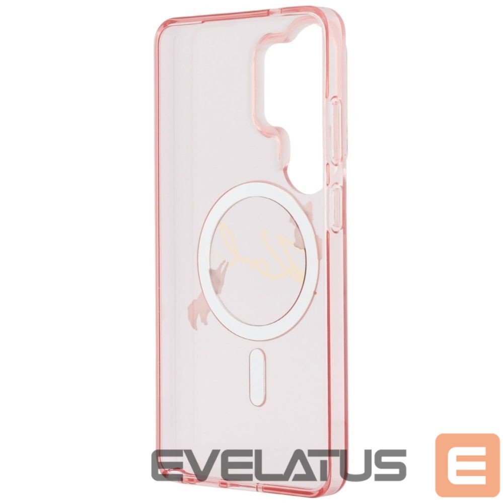 Другие товары Karl Lagerfeld Karl Lagerfeld IML KC Script MagSafe Case for Samsung Galaxy S26 Ultra - Pink