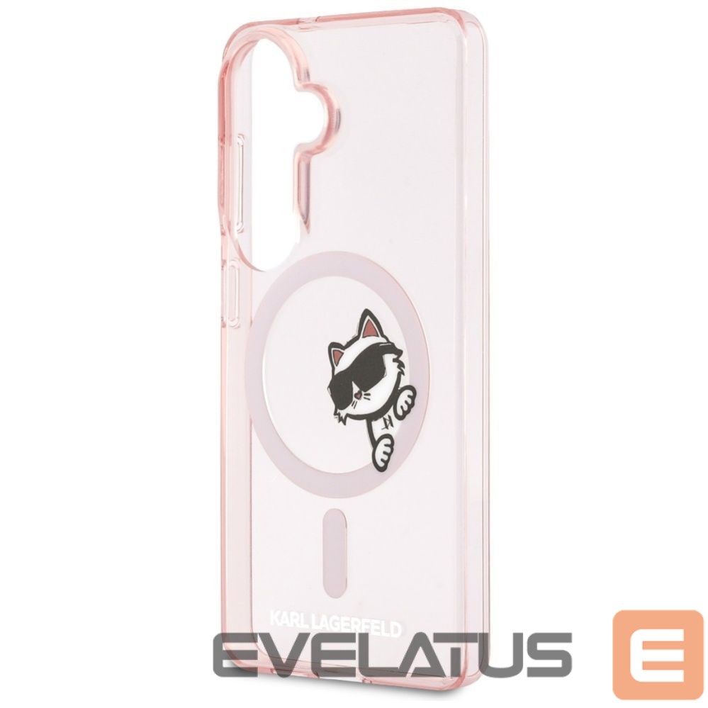 Другие товары Karl Lagerfeld Karl Lagerfeld IML Peekaboo Choupette MagSafe Case for Samsung Galaxy S26 - Pink