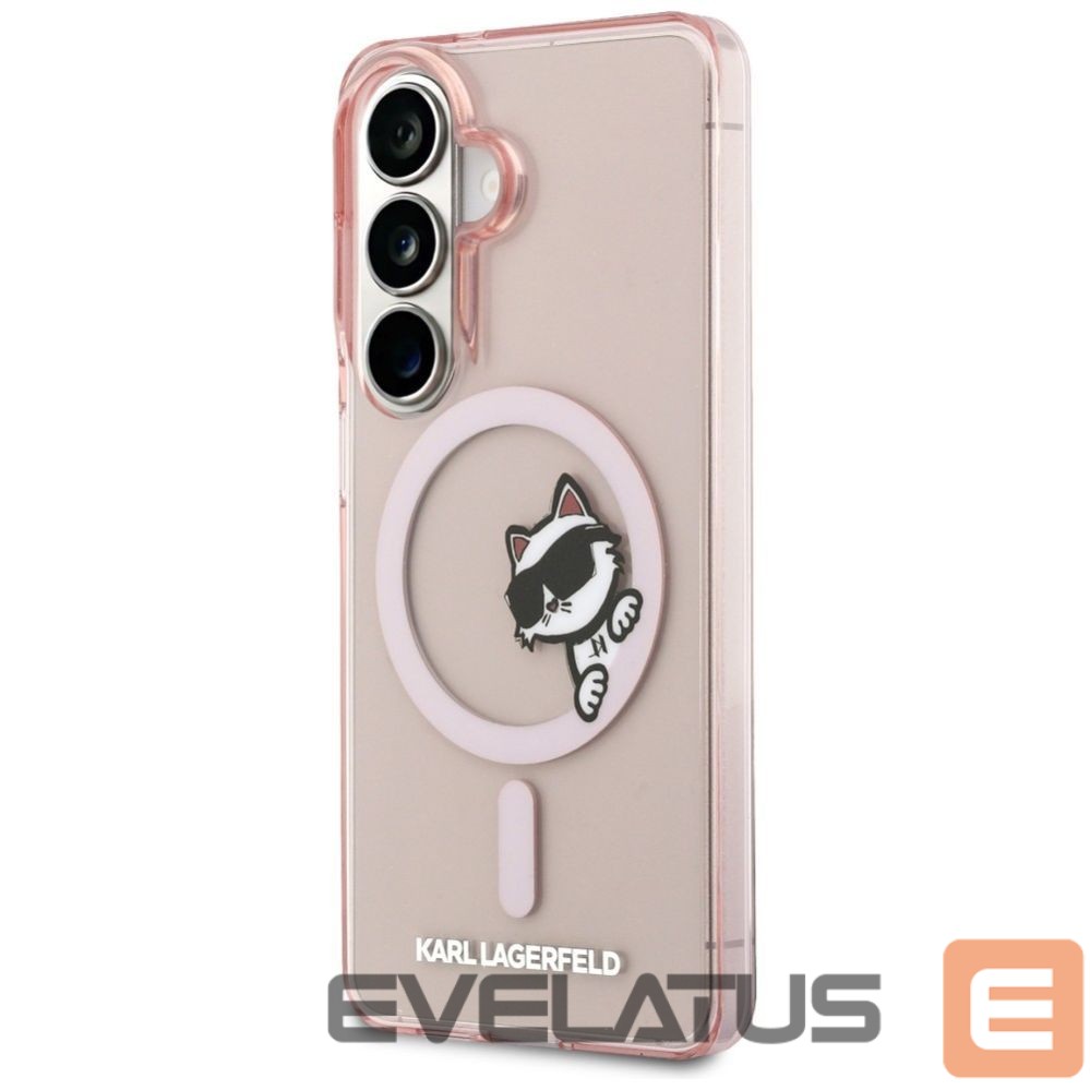 Другие товары Karl Lagerfeld Karl Lagerfeld IML Peekaboo Choupette MagSafe Case for Samsung Galaxy S26 - Pink