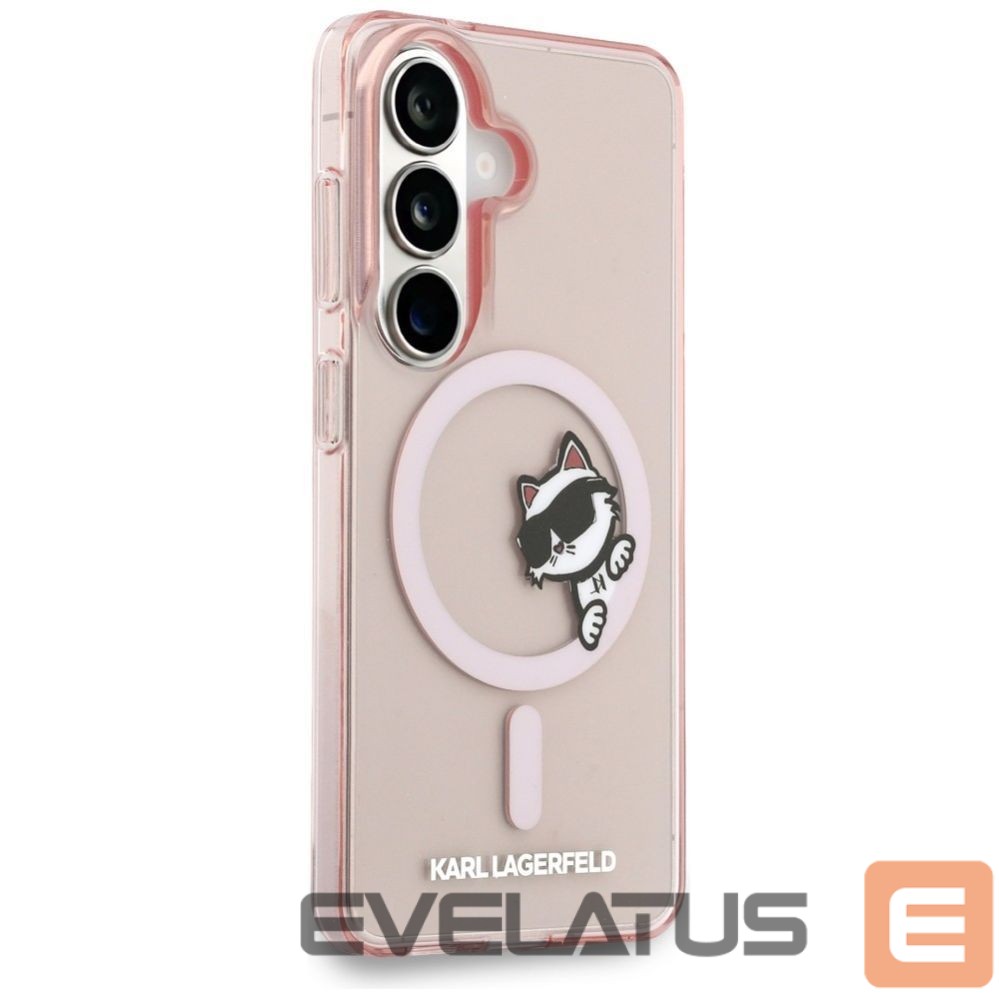 Другие товары Karl Lagerfeld Karl Lagerfeld IML Peekaboo Choupette MagSafe Case for Samsung Galaxy S26 - Pink