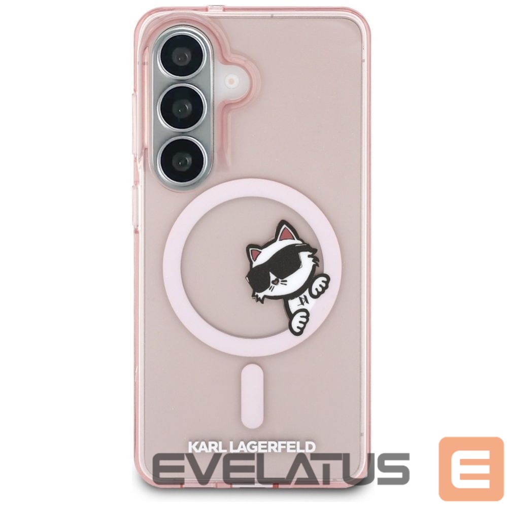 Другие товары Karl Lagerfeld Karl Lagerfeld IML Peekaboo Choupette MagSafe Case for Samsung Galaxy S26 - Pink