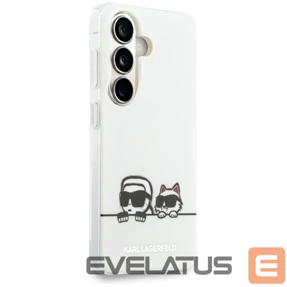 Другие товары Karl Lagerfeld Karl Lagerfeld IML Peekaboo Karl&Choupette MagSafe Case for Samsung Galaxy S26 Plus - Transparent