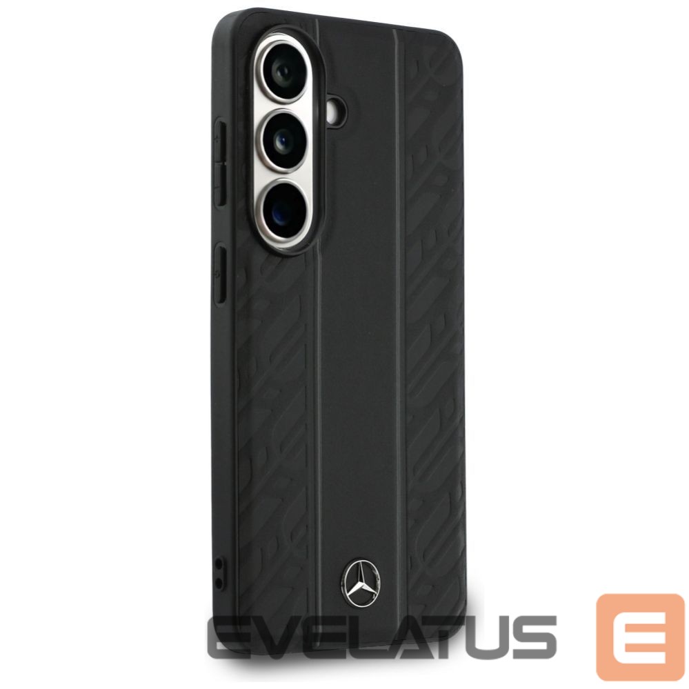 Другие товары Mercedes-Benz Mercedes Laurel Leaves Vertical Stripes MagSafe Case for Samsung Galaxy S26 - Black