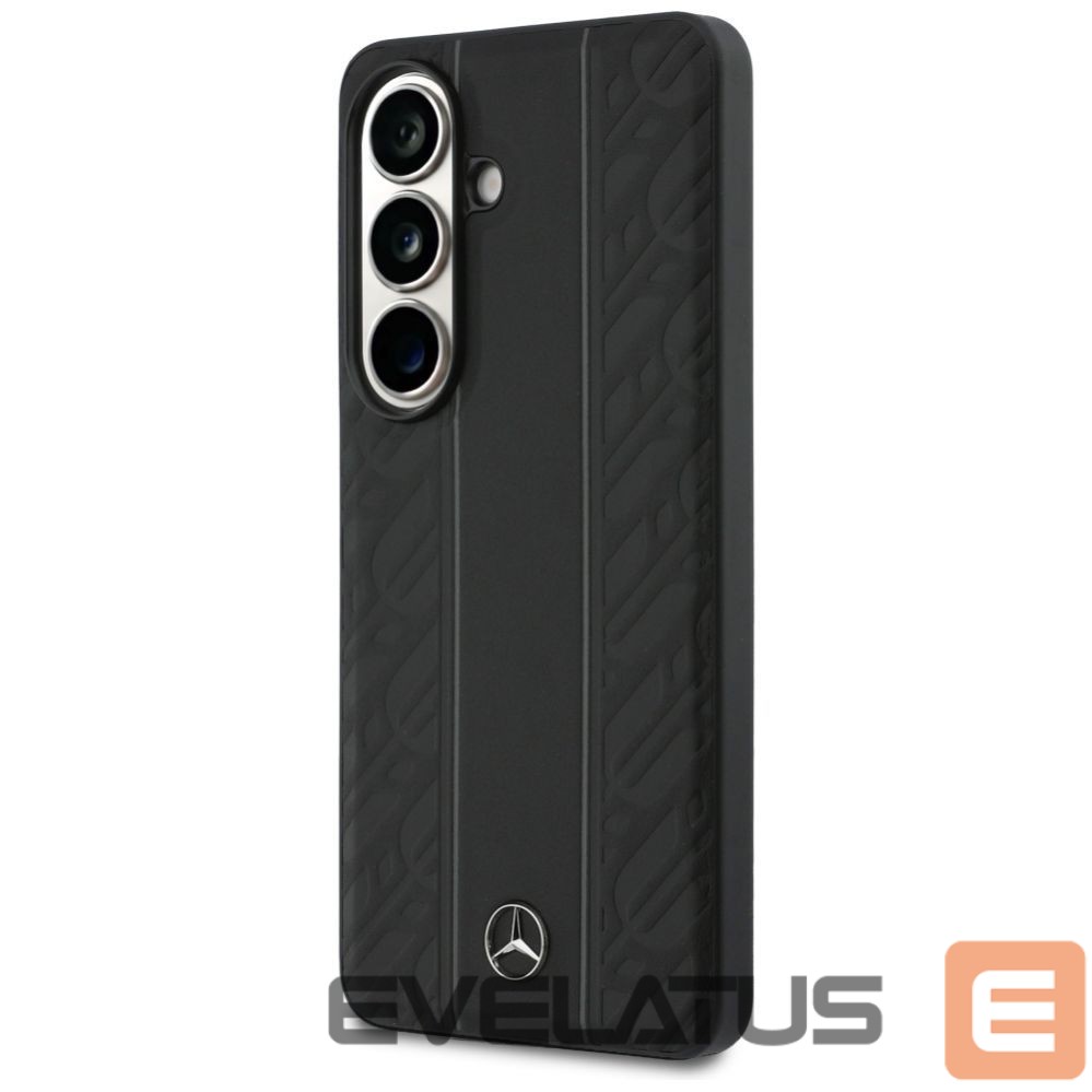 Другие товары Mercedes-Benz Mercedes Laurel Leaves Vertical Stripes MagSafe Case for Samsung Galaxy S26 - Black
