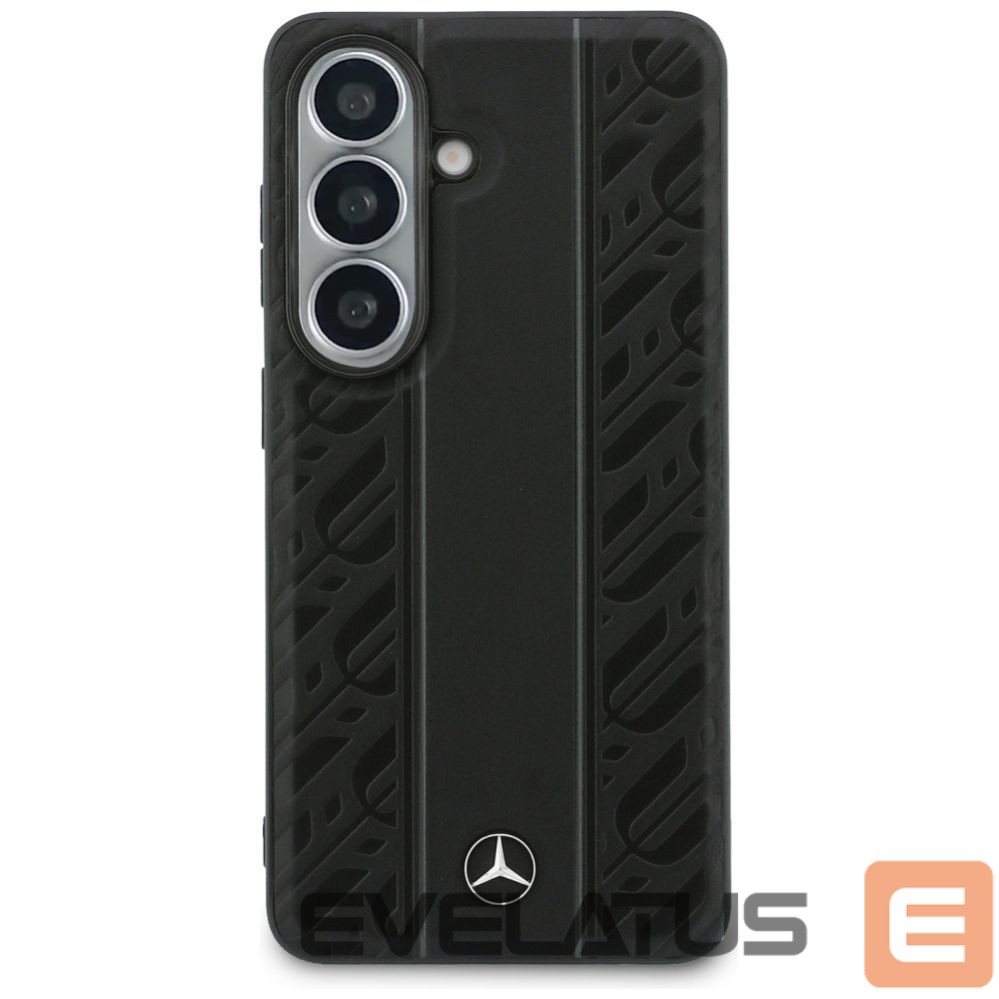 Другие товары Mercedes-Benz Mercedes Laurel Leaves Vertical Stripes MagSafe Case for Samsung Galaxy S26 - Black