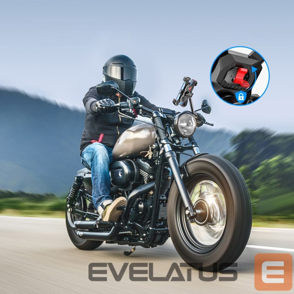 Авто держатель Joyroom Joyroom motorcycle phone holder black (JR-ZS288-m)