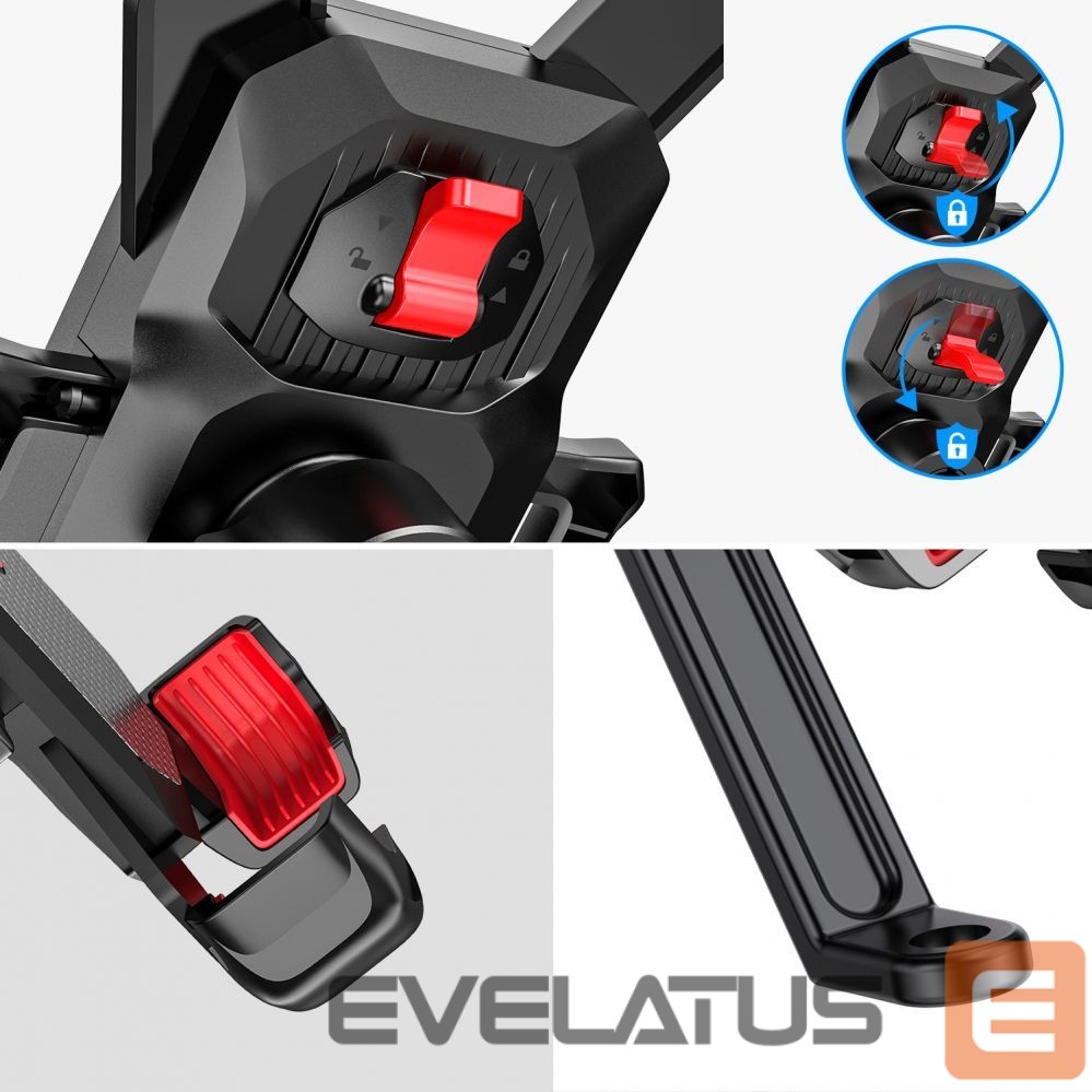 Авто держатель Joyroom Joyroom motorcycle phone holder black (JR-ZS288-m)