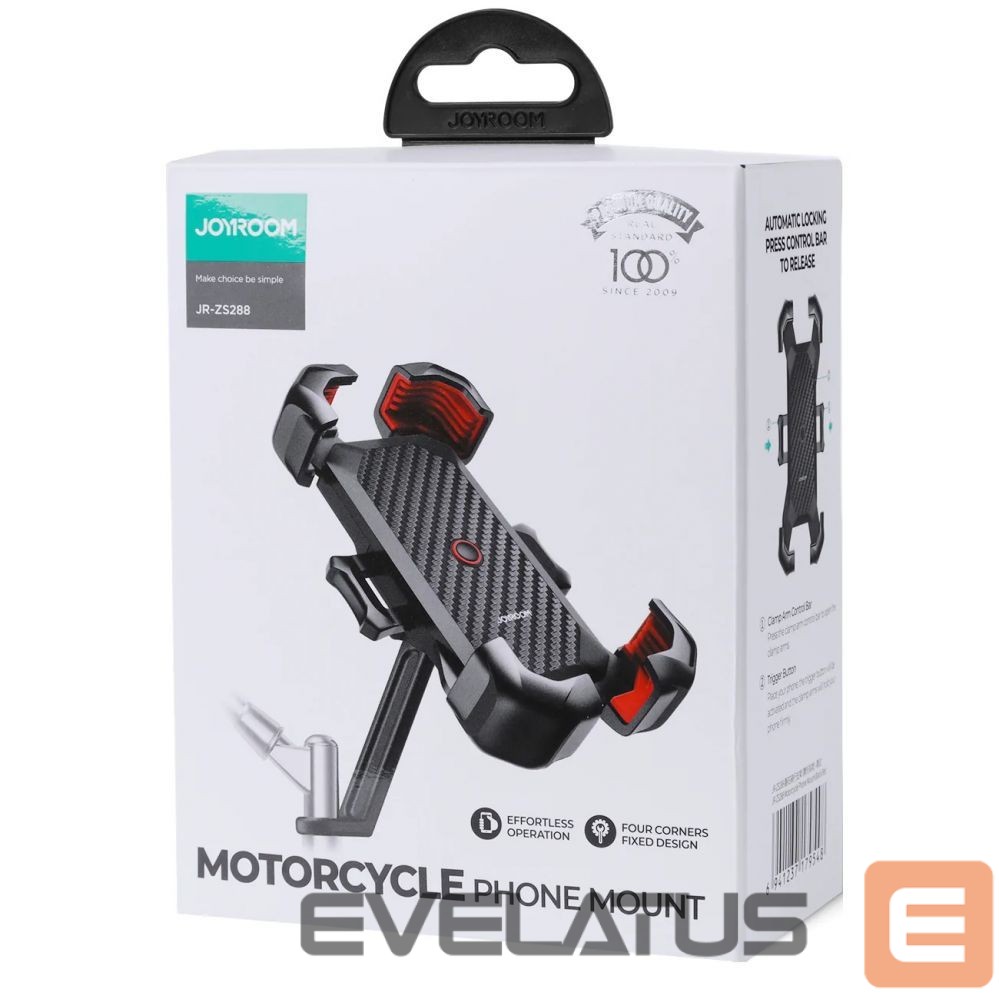 Авто держатель Joyroom Joyroom motorcycle phone holder black (JR-ZS288-m)