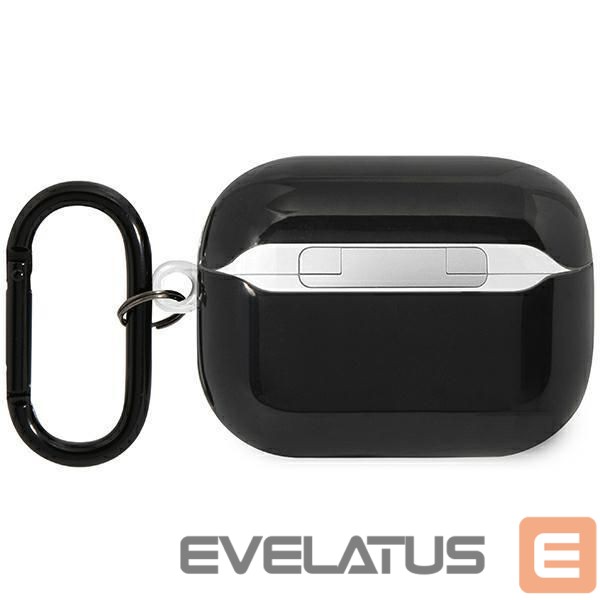 Чехол на заднюю панель BMW BMW BMAP222SOTK AirPods Pro 2 gen cover black/black Tricolor Stripes