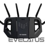 Роутер Asus  | Dual Band WiFi 7 Extendable Gaming Router | TUF Gaming BE6500 | 802.11be | 6500 Mbit/s | Ethernet LAN (RJ-45) ports 4 | Mesh Support Yes | MU-MiMO Yes | Antenna type External fixed | 1 