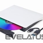 Модули и трансиверы Gembird  DVD RW USB3/USB-C 8X EXT RTL/DVD-USB-031-BW 